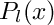 $ P_l(x) $